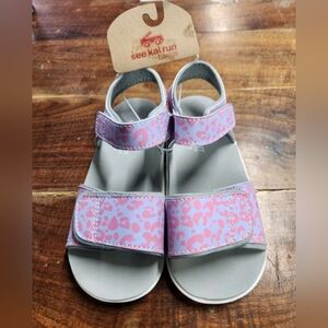 See Kai Run Basics Girl's Sandals, Purple Spots, Size 11 And 12, New With Tags